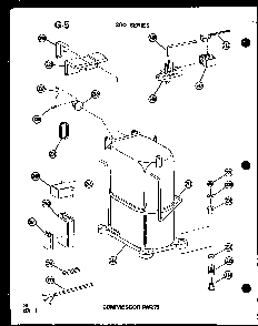 Section 9 Diagram and Parts List for 215-3EW P55417-26R Amana Air Conditioner