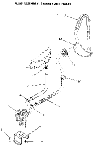 Pump Assembly Diagram and Parts List for NA8831L33938  Speed Queen Washer