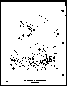 Section 5 Diagram and Parts List for ESRF-16W-AG-P60303-52WG  Amana Refrigerator