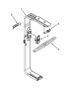 Part Location Diagram of 6-917644 Maytag Wash arm, top (with retainer)