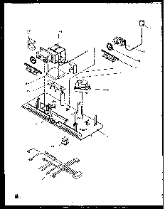 Controls Diagram and Parts List for TS18RBW-P1158407WW  Amana Refrigerator