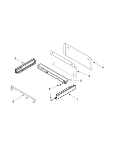 Microwave Compartment Parts Diagram and Parts List for JMW2430WR00  Jenn-Air Microwave