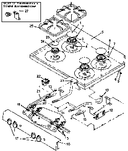 Part Location Diagram of 0306165 Whirlpool Valve 7k