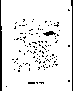 Condensor Parts Diagram and Parts List for SRN22G-A-P60201-17WA  Amana Refrigerator