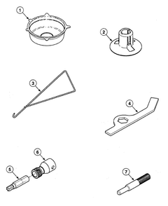 Tools 1 Diagram and Parts List for SWT121LA  Speed Queen Washer