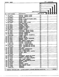 Base Page 2 Diagram and Parts List for 6741A71  Norge Washer