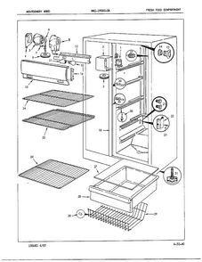 Part Location Diagram of 59920-3-WW Maytag Stud vertical channel