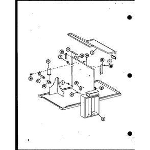 Part Location Diagram of D9916004 Whirlpool Control Panel