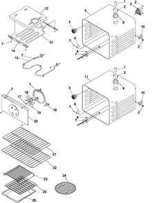 Part Location Diagram of 77001135 Whirlpool ELEMENT- C