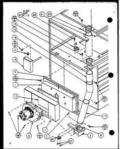 Diagram 2 Diagram and Parts List for GCI140C35A P9898216F Amana Furnace
