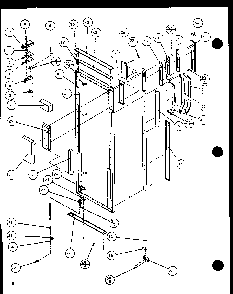 Refrigerator Door Diagram and Parts List for SZDE20KB-P1117602W  Amana Refrigerator