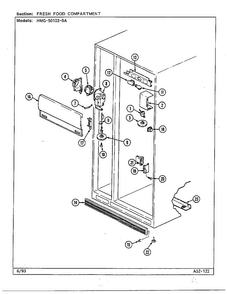 Part Location Diagram of 69194-9 Whirlpool *NLA*SHIELD LIGHT