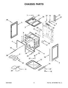 Part Location Diagram of W11464547 Whirlpool Q STYLE FF BRACKET