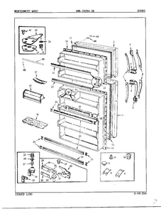Part Location Diagram of 68073-4 Whirlpool NLAINSERT, NAMEPLATE