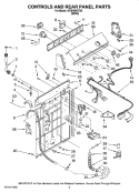 Part Location Diagram of WP8572976 Whirlpool Washer Timer Control