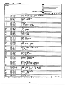 Base And Cavity Page 2 Diagram and Parts List for DM15H14TMW  Magic Chef Microwave