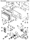 Part Location Diagram of M51D63 Whirlpool OUTER WINDOW KIT