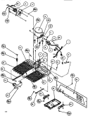 TECUMSEH COMPRESSOR Diagram and Parts List for TA179Q1 P1128301W Amana Refrigerator
