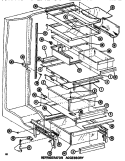 Part Location Diagram of D7219507 Whirlpool MEAT PAN Assembly    Q