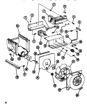 Page 11 Diagram and Parts List for SDI522F1 P7540017W Amana Refrigerator