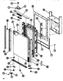 Page 1 Diagram and Parts List for SDI522F1 P7642502W Amana Refrigerator