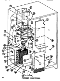FUNCTIONAL PARTS (FZ) Diagram and Parts List for SDI522F1 P7642502W Amana Refrigerator