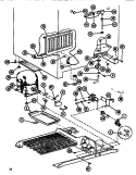 COMPRESSOR ASSY Diagram and Parts List for SDI522F1 P7642502W Amana Refrigerator