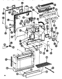 Page 10 Diagram and Parts List for SDI522F1 P7642502W Amana Refrigerator
