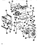 Page 11 Diagram and Parts List for SDI522F1 P7642508W Amana Refrigerator
