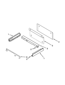 Microwave Compartment Parts Diagram and Parts List for JMW3430WP02  Jenn-Air Microwave
