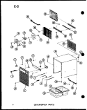 Part Location Diagram of M0102309 Whirlpool NLACLAMP
