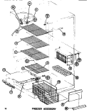 FZ ACCESSORY Diagram and Parts List for SR19F1 P7700008W Amana Refrigerator