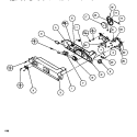 ICE & WATER CAVITY (CONT.) Diagram and Parts List for SXDE526M P1164001W Amana Refrigerator