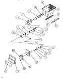 CRUSHED ICE BUCKET Diagram and Parts List for SXDE526M P1164001W Amana Refrigerator