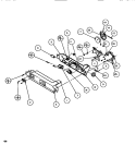 ICE & WATER CAVITY (CONT.) Diagram and Parts List for SXDE522M P1164002W Amana Refrigerator