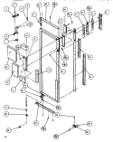 Part Location Diagram of 10519901 Whirlpool GASKET, BRACKET