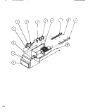 CRUSHED ICE BUCKET (CONT.) Diagram and Parts List for SBDE520M P1164003W W Amana Refrigerator