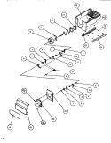 CRUSHED ICE BUCKET Diagram and Parts List for ASE526K P1109904W Amana Refrigerator