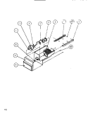 CRUSHED ICE BUCKET (CONT.) Diagram and Parts List for ASE526K P1109904W Amana Refrigerator