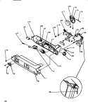 ICE & WATER CAVITY Diagram and Parts List for SSD522NBL P1181001W L Amana Refrigerator