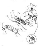 ICE & WATER CAVITY Diagram and Parts List for SXD520NW P1181101W W Amana Refrigerator