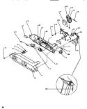 ICE & WATER CAVITY Diagram and Parts List for SXD520SL P1182401W L Amana Refrigerator