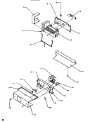 ICEMAKER Diagram and Parts List for SXD520SL P1182401W L Amana Refrigerator