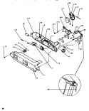 ICE & WATER CAVITY Diagram and Parts List for SSD522SW P1184702W W Amana Refrigerator
