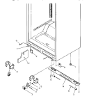 CABINET BOTTOM Diagram and Parts List for TV18S4L P1194902W L Amana Refrigerator