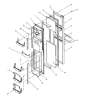 Part Location Diagram of B8391226 Whirlpool RETAINER-L FACADE