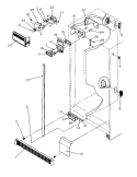 REF / FZ CONTROLS AND CABINET PARTS Diagram and Parts List for SRDE528SBW P1184902W W Amana Refrigerator