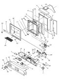 ICE AND WATER CAVITY Diagram and Parts List for SRDE528SBW P1184902W W Amana Refrigerator