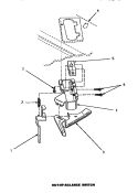 OUT - OF - BALANCE SWITCH Diagram and Parts List for AWM573W2  Amana Washer