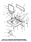 Part Location Diagram of 36018WP Whirlpool Assembly,LID-AMANA ELECTRONIC